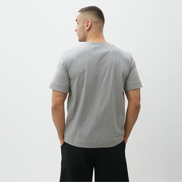 Футболка мужская MINAKU: Basic line MAN серая, размер 50