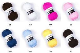 Цена за 5 мотков пряжи ELITE