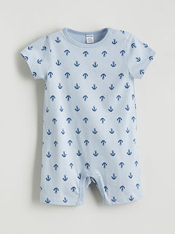 Bisiklet Yaka Erkek Bebek Tulum 2li