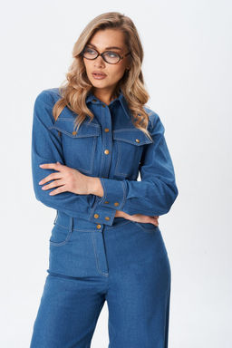 Костюм BARBARA В227 синий