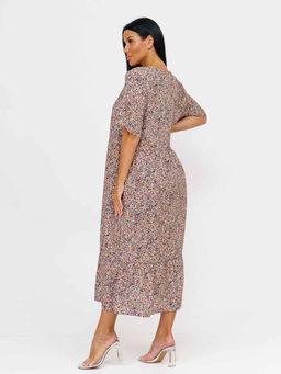 Платье женское, цвет оранжевый