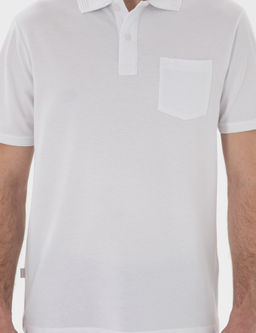 Beyaz Regular Fit K_vr_lmaz Polo Yaka Basic Ti__rt - Pierre cardin фото 13