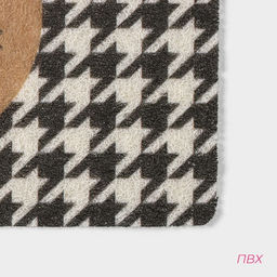 Коврик придверный Доляна «Айдахо», 38×58 см, бежевый