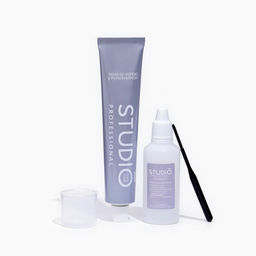 Комплект для окрашивания бровей и ресниц Studio Professional Volume Up, коричневый