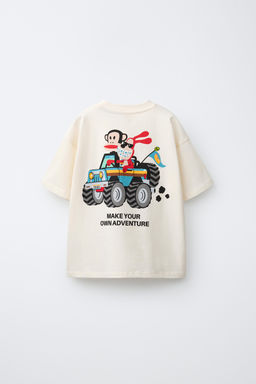 CAMISETA ESTAMPADA PAUL FRANK / Crudo claro - Zara фото 2