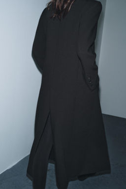 ZW COLLECTION FITTED BUTTON COAT - Zara фото 12