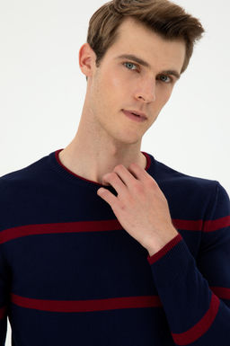 Мужской темно-синий свитер Неожиданная скидка в корзине - U.s. polo assn фото 2