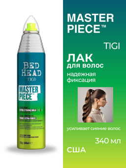Лак для блеска и фиксации волос BED HEAD MASTERPIECE, 340 мл  TIGI - Wella фото 4