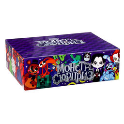 Игрушка-сюрприз «Монстр» в яйце, с наклейками