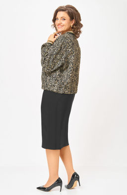 Бомбер БелЭльСтиль 878 золото+черный