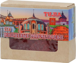 Dolche Vita. Мармелад Тула. Вишневый 150 гр. карт.упаковка