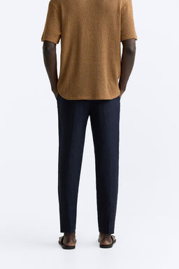 ZARA %100 KETEN PANTOLON  фото 37