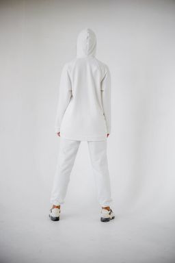 Футер 3х нитка КАЧЕСТВО ПЕНЬЕ костюм женский с брюками палаццо - Knitka wear фото 4
