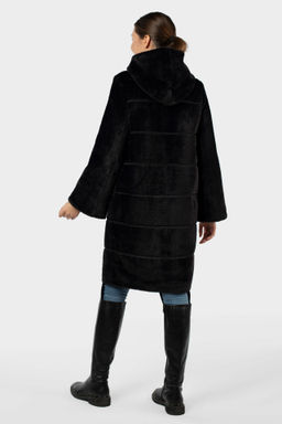 02-3176 Пальто женское утепленное - El podio фото 5