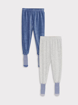 Erkek Bebek Patikli Pantolon 2li Tak?m