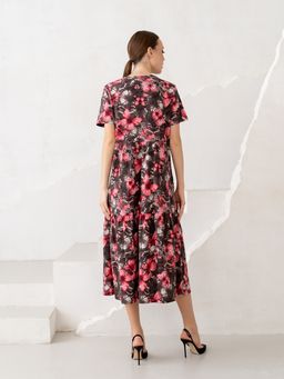 Платье жен.арт.416/1-2,коричнево-розовое - Binita фото 11