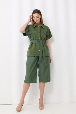 Жакет-жилет из футера