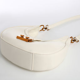 Сумка женская TEXTURA, маленький размер, цвет молочный  фото 5