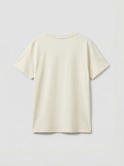 Bisiklet Yaka Bask?l? Erkek ?ocuk Ti??rt