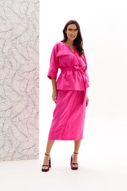 Комплект изо льна с вискозой - Elletto фото 3