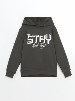 Kap??onlu Erkek ?ocuk Sweatshirt