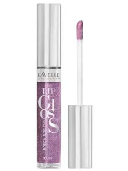 LavelleCollection Блеск для губ тон 37 "LIP GLOSS SILVER" LG-05 земляничный искрящийся