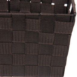 Корзина для хранения "ФАРТЕГО", цвет коричневый, 30*20*14,5см (лейбл Селфи)