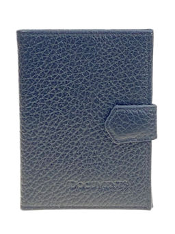 Кошелек-органайзер из натуральной кожи, цвет черный