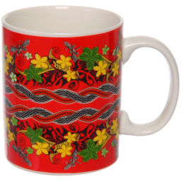 Цена за 3 шт. Кружка керамическая 330мл "Аромат цветов"