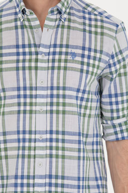 U. S. Polo Assn Мужская рубашка Saks в клетку - U.s. polo assn фото 7