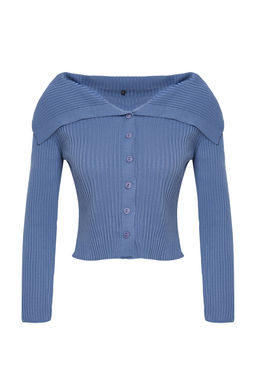 Mavi Devrik Yaka Triko H?rka TWOAW24HI00284