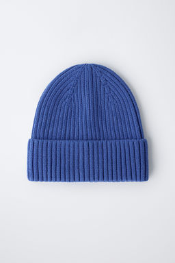 GORRO PUNTO B?SICO / Azul - Zara фото 4