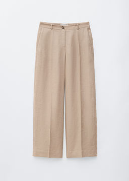 Pantalones sastre de lino - H&m фото 2