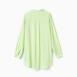 Сорочка женская KAFTAN Lime series, размер 52-54, зелёная