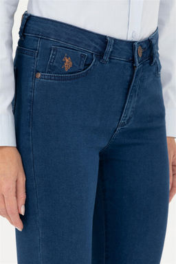 Женские темно-синие джинсовые брюки - U.s. polo assn фото 5