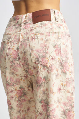 Джинсы Floral Beige - Erist store фото 6