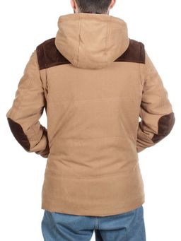 J830111 KHAKI/CAMEL Куртка-жилет мужская зимняя NEW B BEK (150 гр. синтепон)