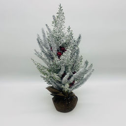 Декоративное новогоднее украшение - Зимняя веточка с ягодами (арт. 112) - Ип лебедев о.ю фото 4