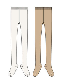 PlayToday / Колготки для девочки, 2 пары в комплекте