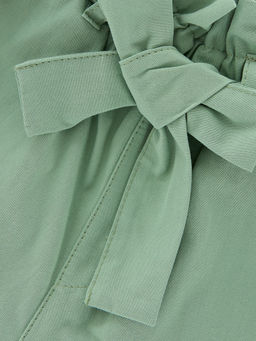 Шорты с пояском текстильные UD 7573 фисташка - Mini maxi фото 6