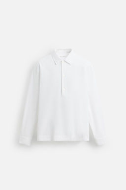 COTTON POLO SHIRT - Zara фото 7