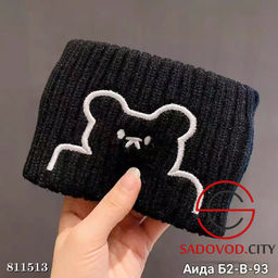 Повязка с нашивкой-медведь