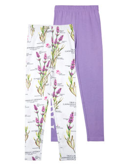 PlayToday / Легинсы для девочки, 2 пары в комплекте  фото 2