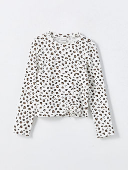 Bisiklet Yaka K?z ?ocuk Ti??rt