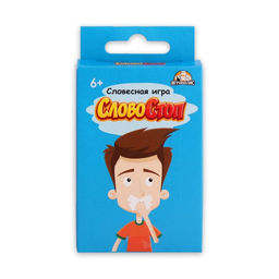 Карточная игра для взрослых и детей Словостоп, 32 карточки