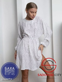 Женское платье в горошек - Bruno фото 5