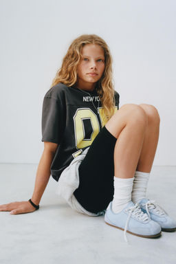 NUMBER PRINT T-SHIRT - Zara фото 6