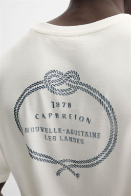 T-SHIRT WITH COMBINED EMBROIDERY - Zara фото 6