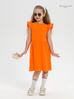 Платье Феечка оранжевая - Sovalina фото 4