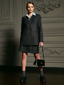 Жакет двубортный